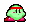 Kirby's stance, green palette